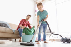 How do I help my child with housework